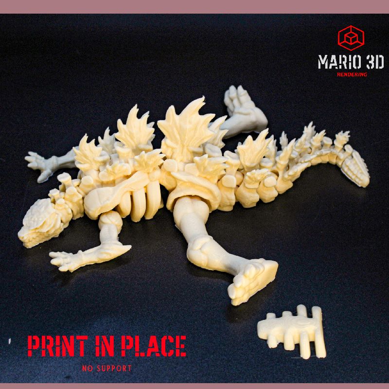 skeleton godzilla by Mario3d | Download STL model | Printables.com