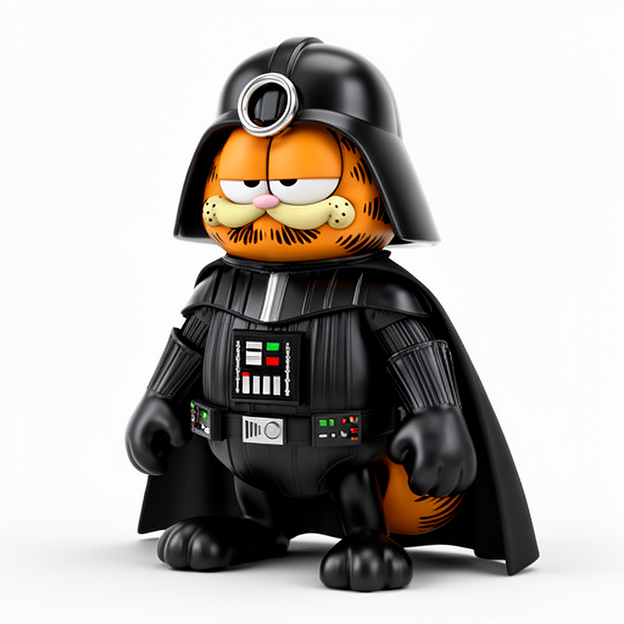 Garfield Darth Vader Ring Figure