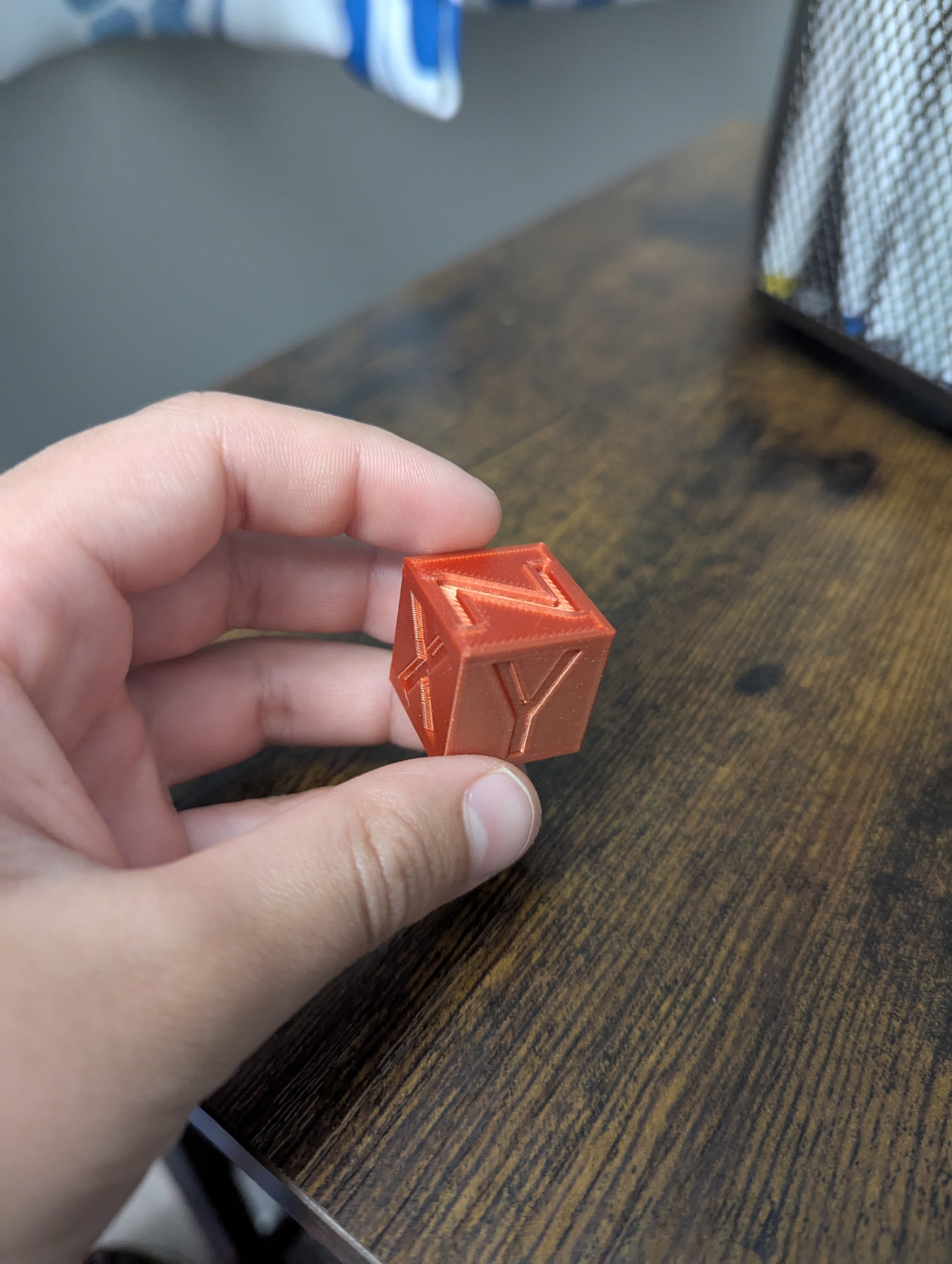 Miniatura 4 do modelo 3D Simple Calibration Cube Test Model