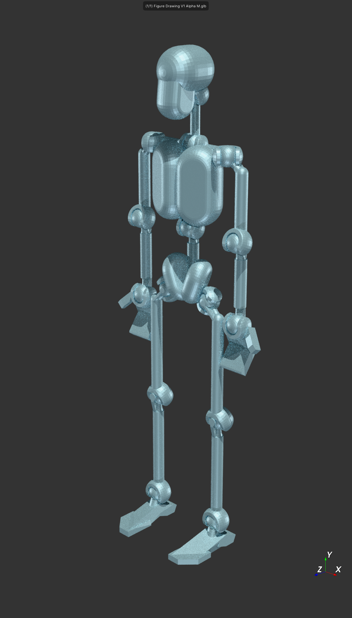 Drawing Reference Skeleton, Simplified (Early Alpha Release) — thumbnail 2