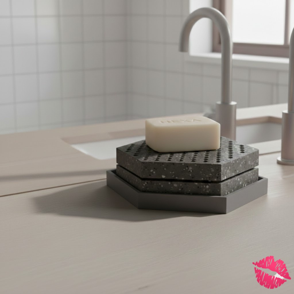 Jabonera // The Slab - Coleccion Hexa Monolith