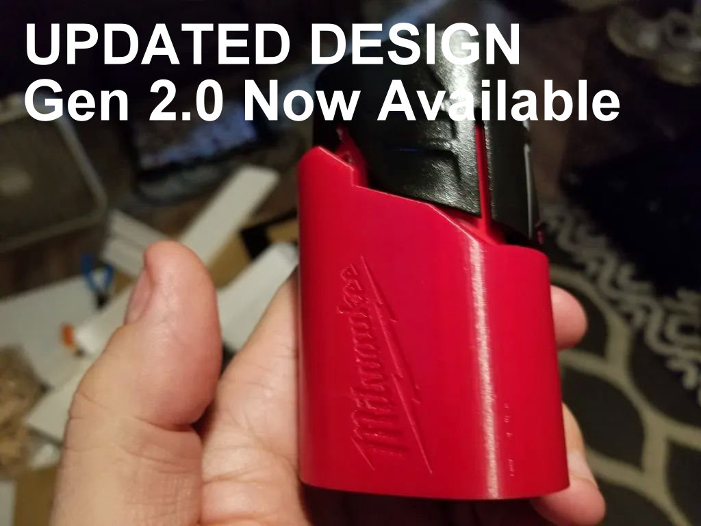 Milwaukee M12 Lock In Battery Holder - The Original