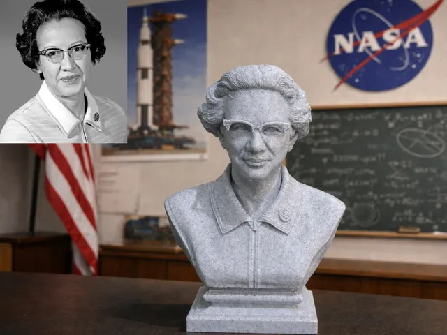 Creola Katherine Coleman Johnson — Bust