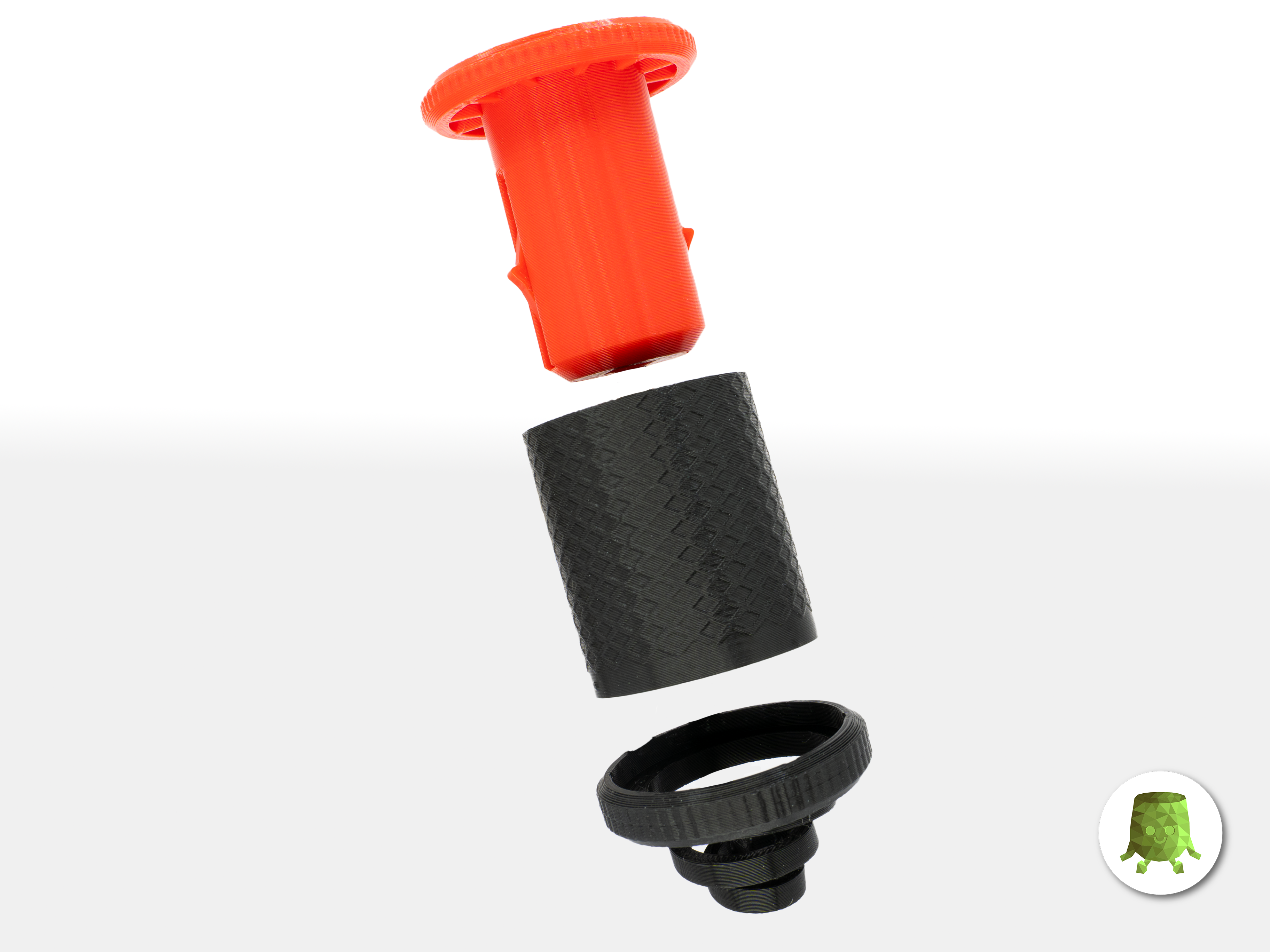 Miniatura 2 do modelo 3D Red Button Fidget