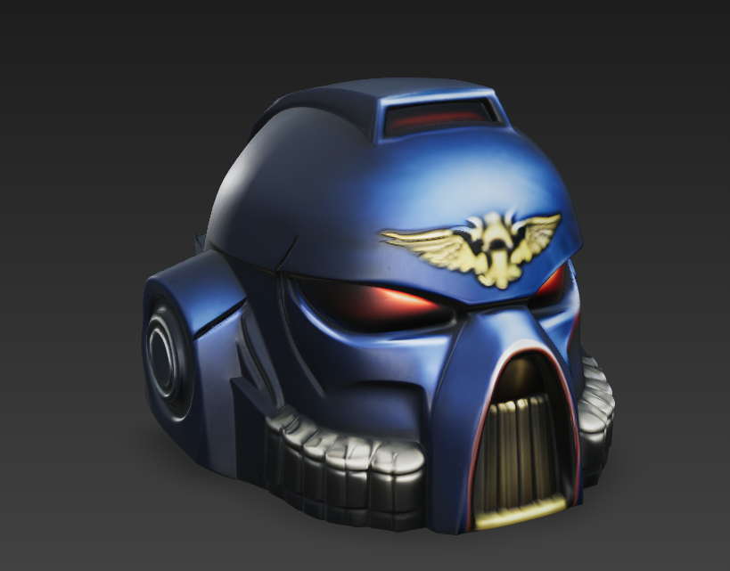 Space Marine Project | WH40k | Helmet