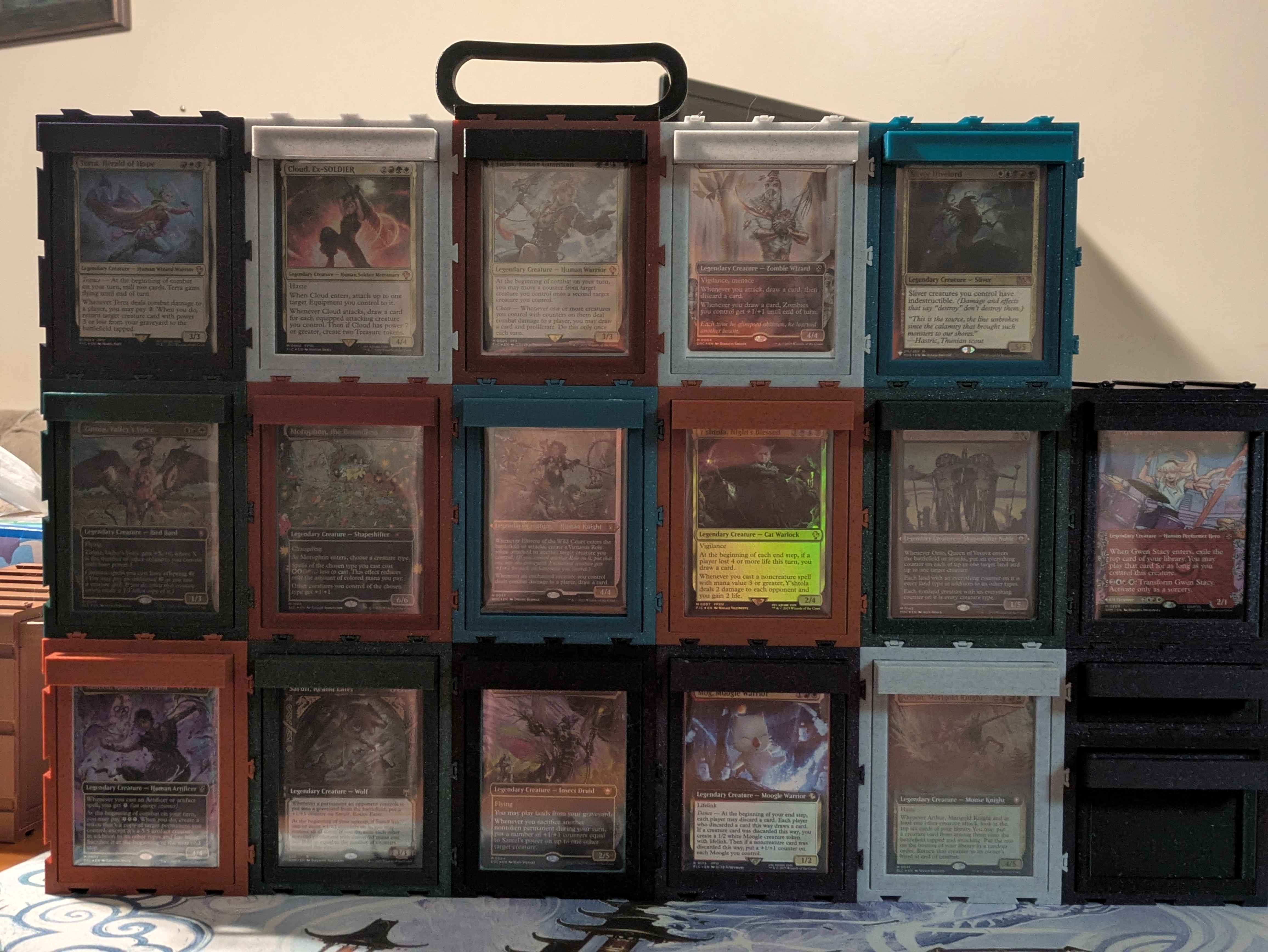 Miniatura 7 do modelo 3D Modular MTG Deck Box System