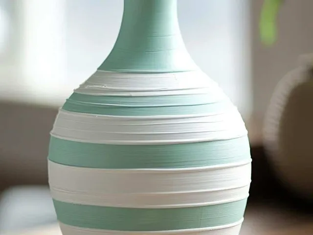 Fancy Flower Vase – Elegant Decorative 3D Print (STL)