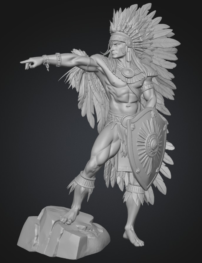 Feathered Sky Warrior
