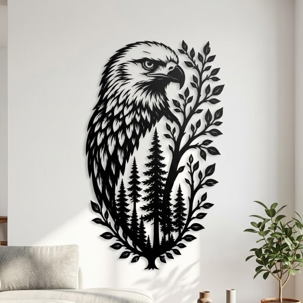 WallArt - Nature Eagle 001