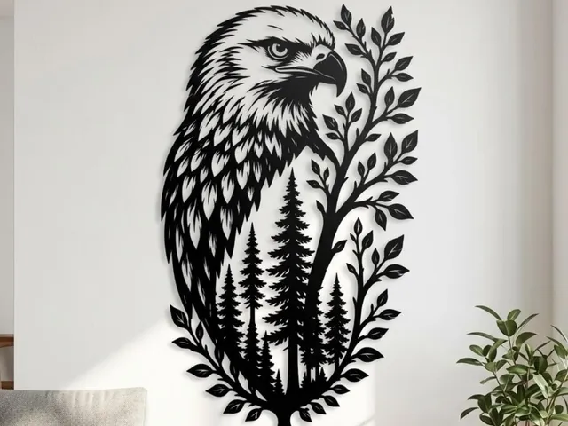 WallArt - Nature Eagle 001