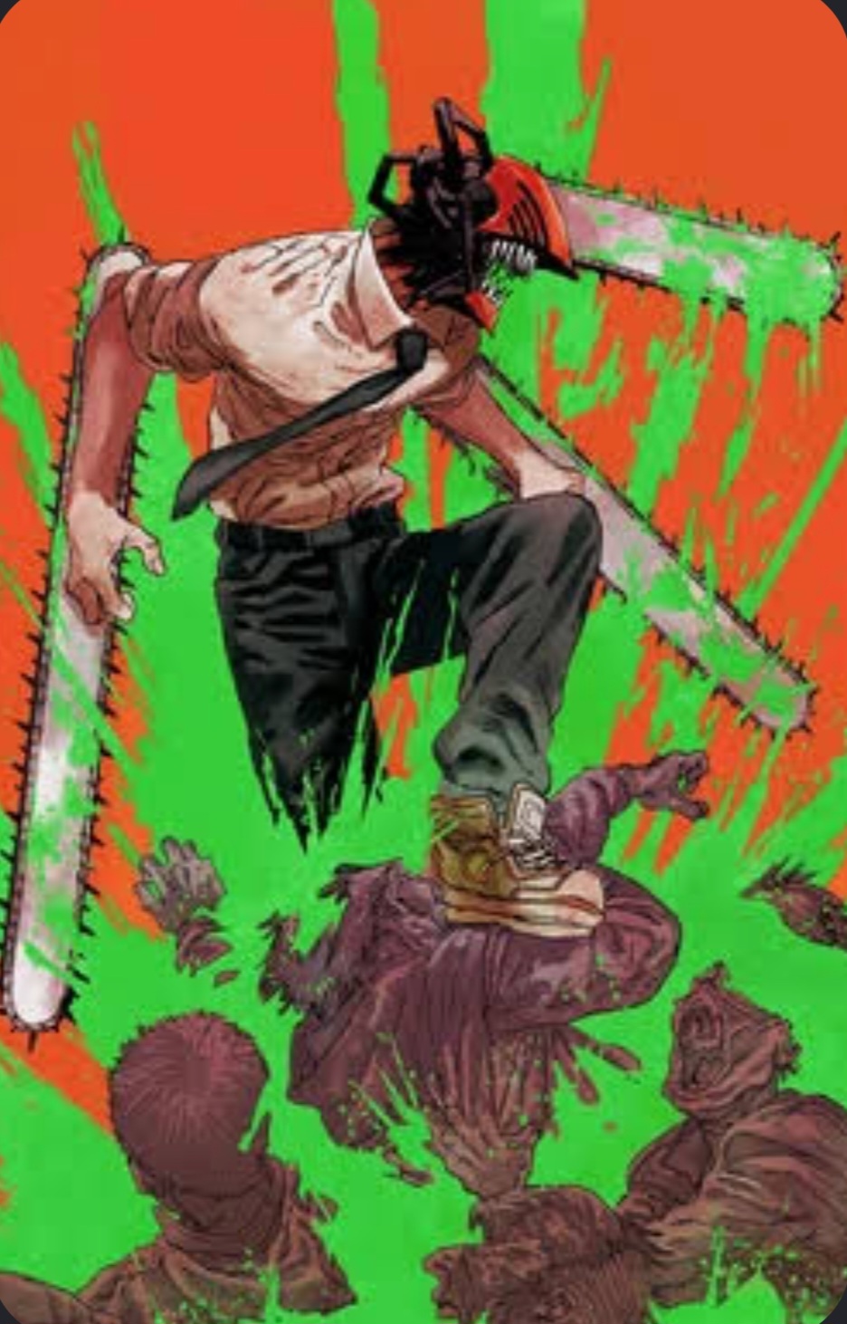(200 download special) Chainsaw man full cosplay props