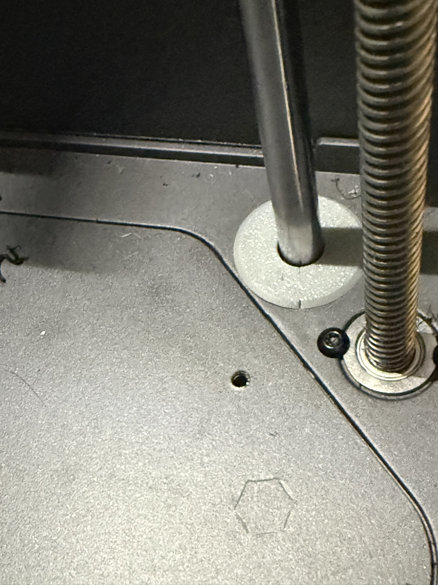 Centauri Carbon Z-Rod hole cover