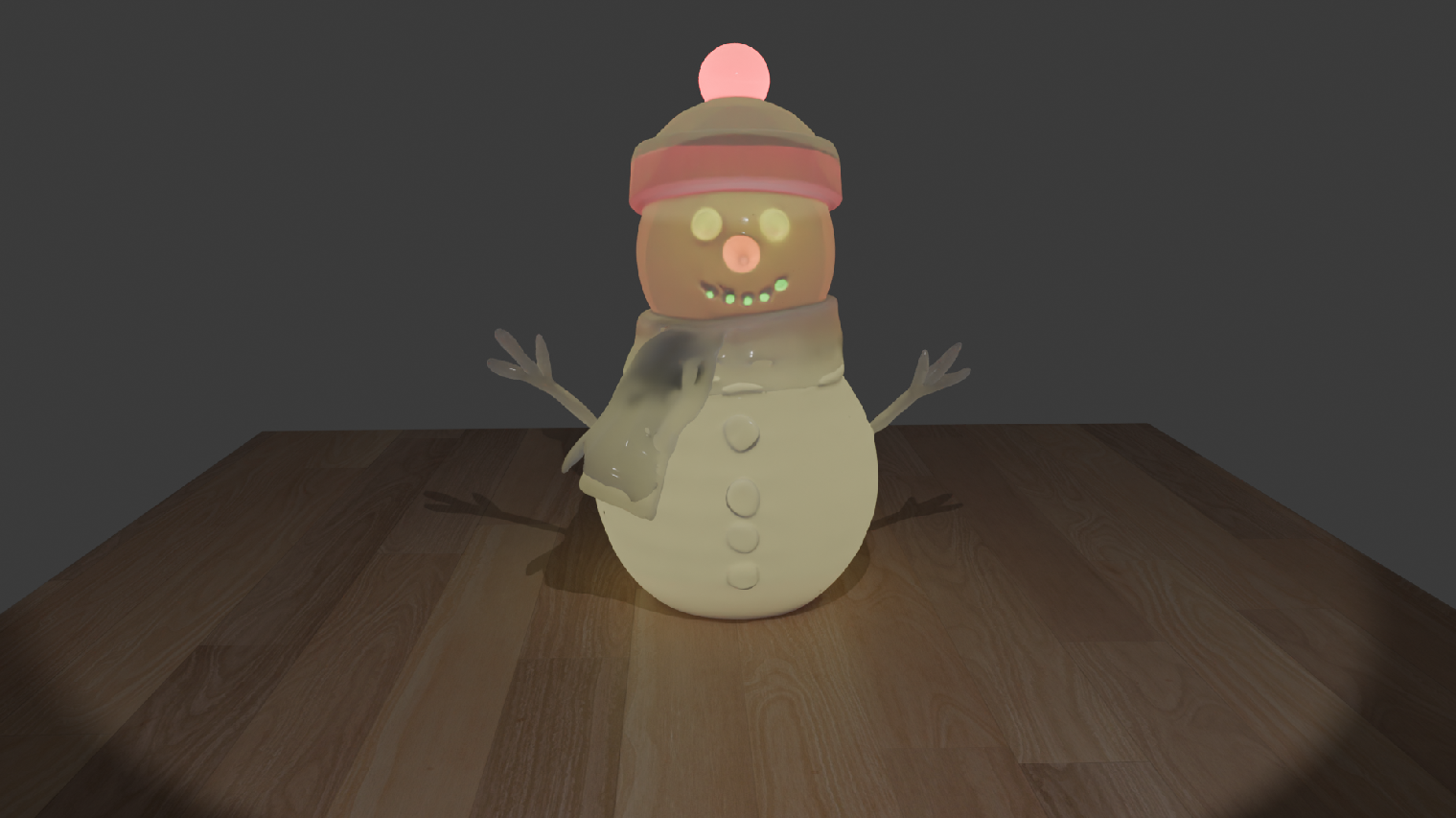 Glowing Snowman — miniatura 4