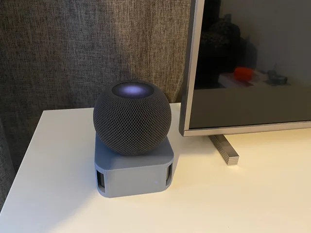 Apple tv 4k stand + homepodmini stand