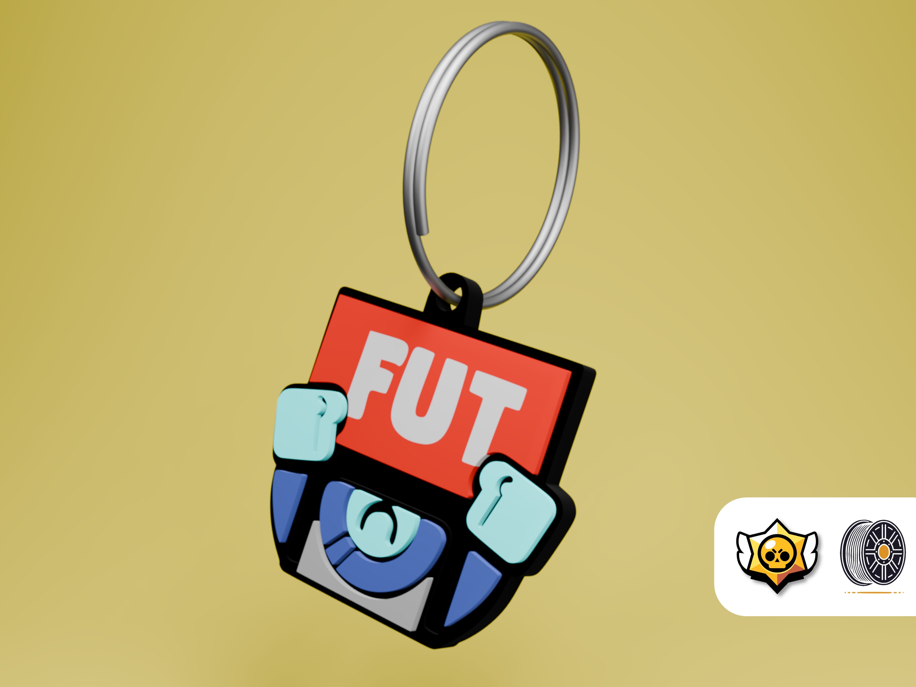 FUT Reply Pin | Brawl Stars Keychain Series