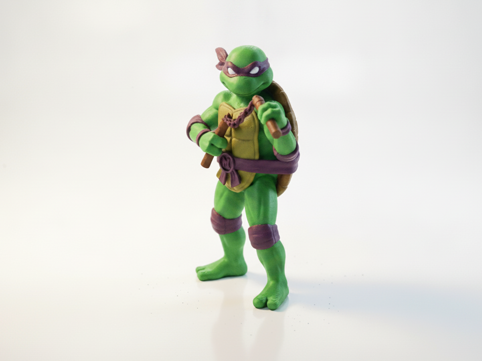 Michelangelo TMNT Figurine Cartoons 3D Printable