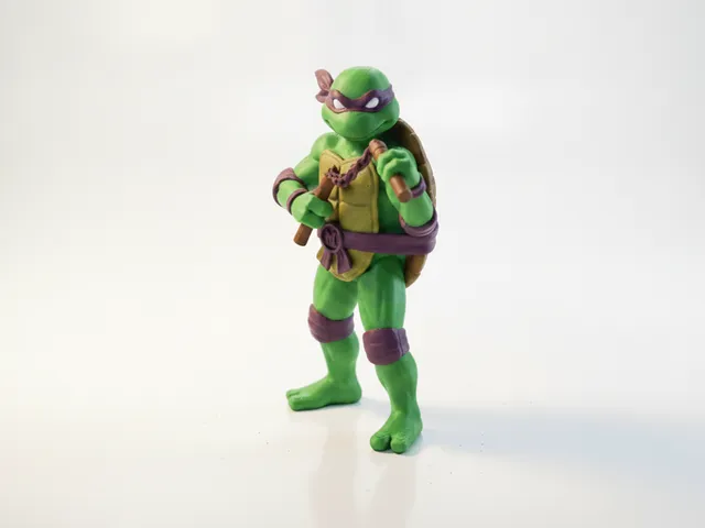 Michelangelo TMNT Figurine Cartoons 3D Printable