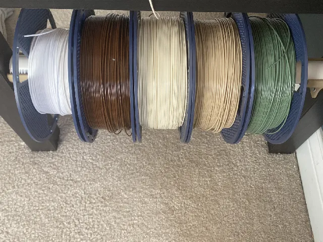 Ikea Lack Filament storage mount