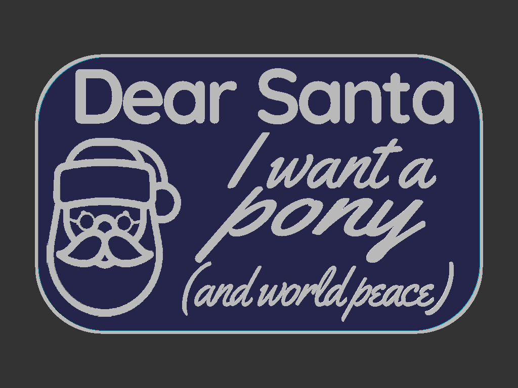 Dear Santa signs — miniatura 5