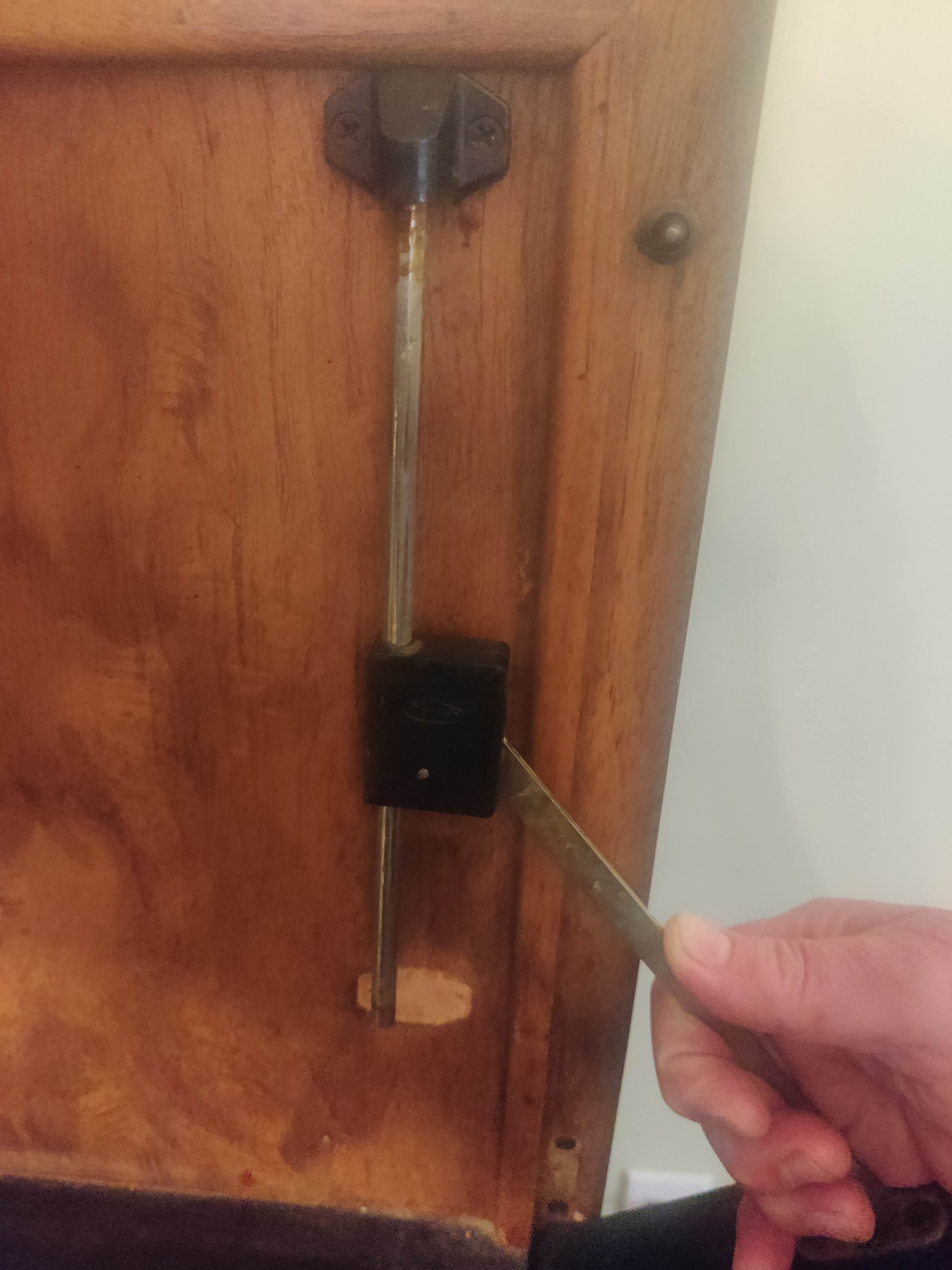 Antique Mechanism Holder