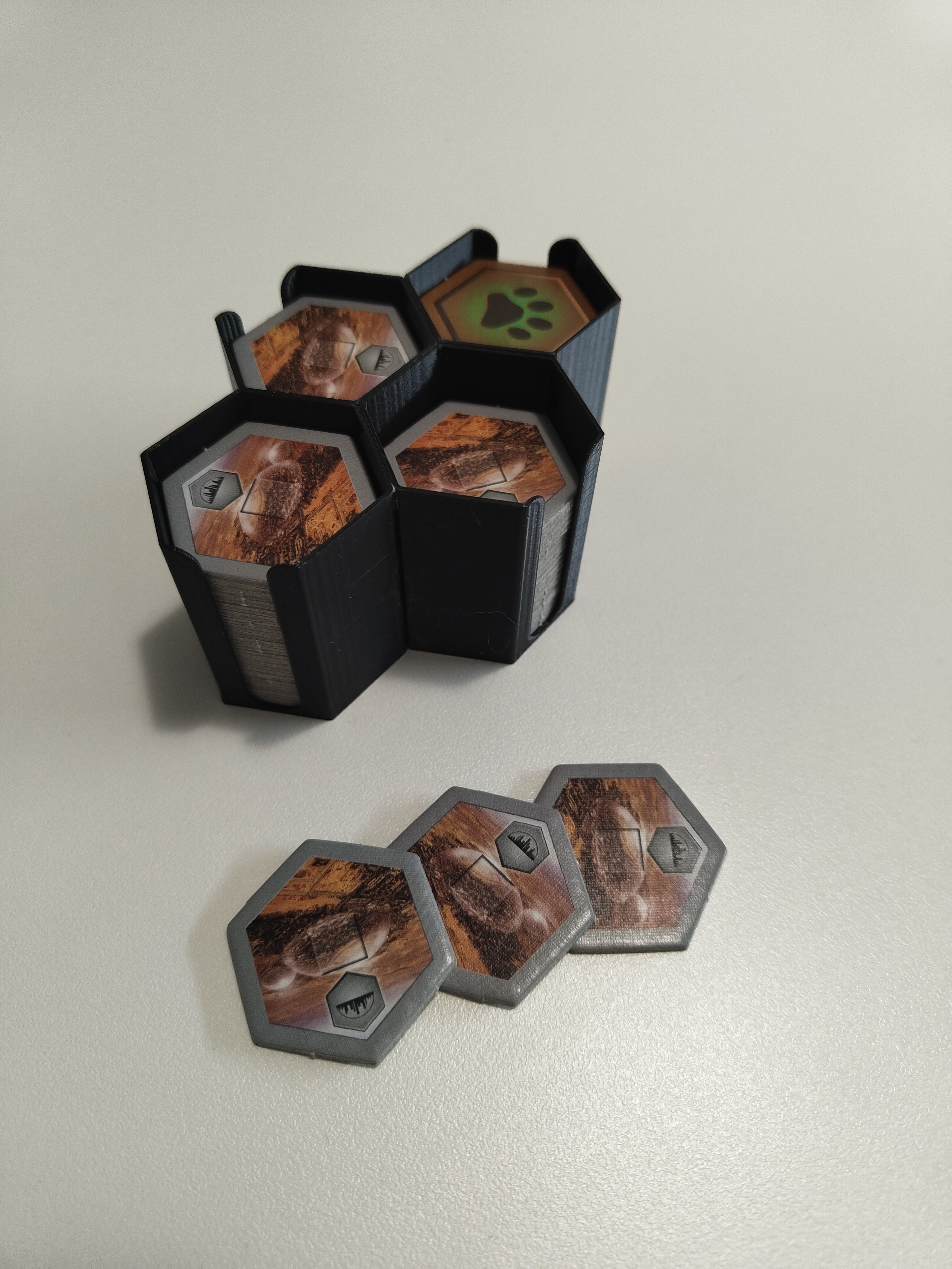 Terraforming Mars- hexagons organizer
