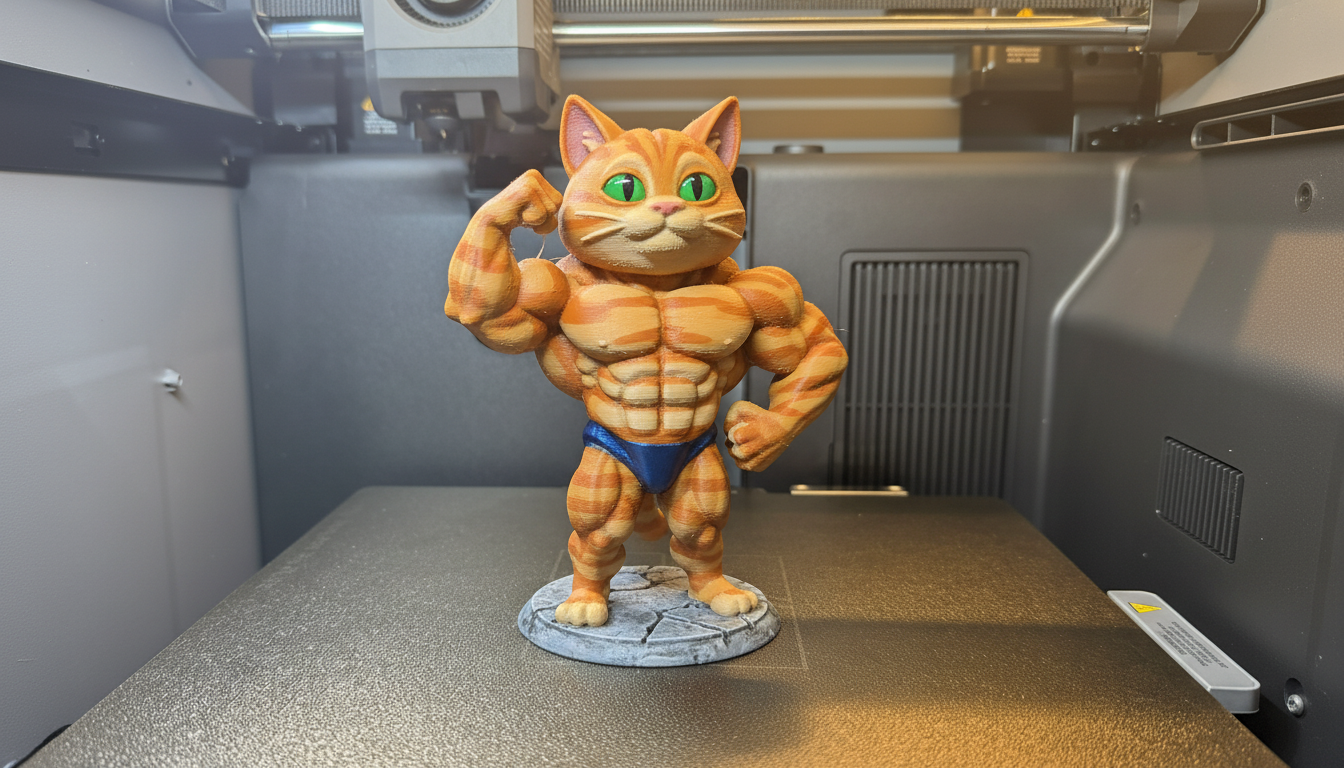 Muscular Cat