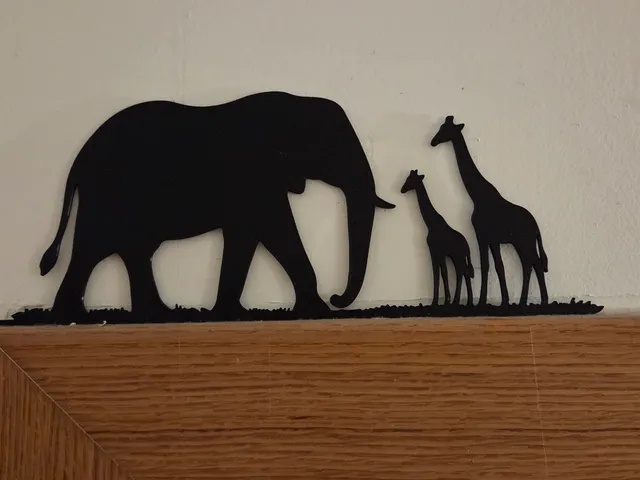 Door corner Africa animals