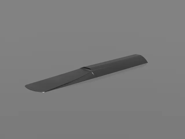 3D Printed Clarinet Reed (PLA) – Practice, Display, or Teaching Aid