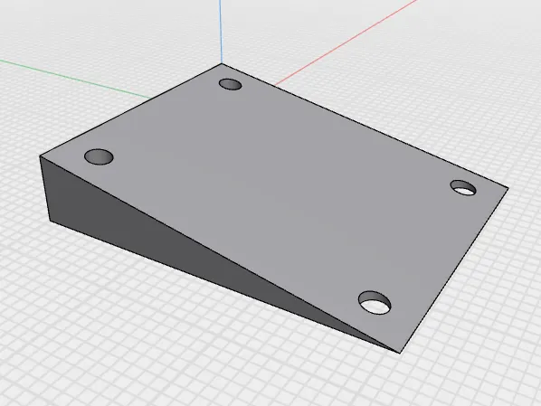Power Pole Wedge 11 deg