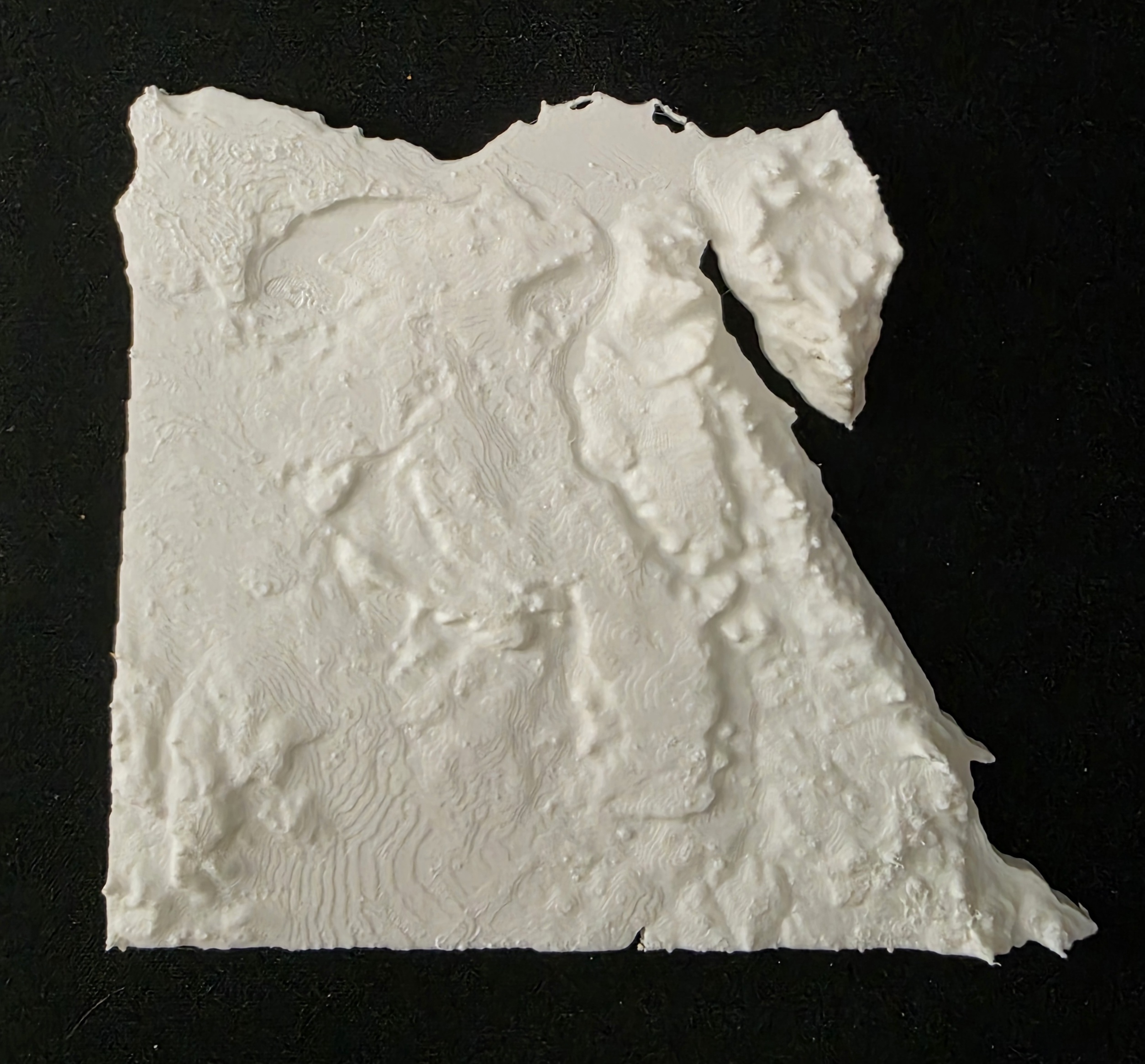 Egypt Country Topography Map (3D) (Maṣr (مصر))