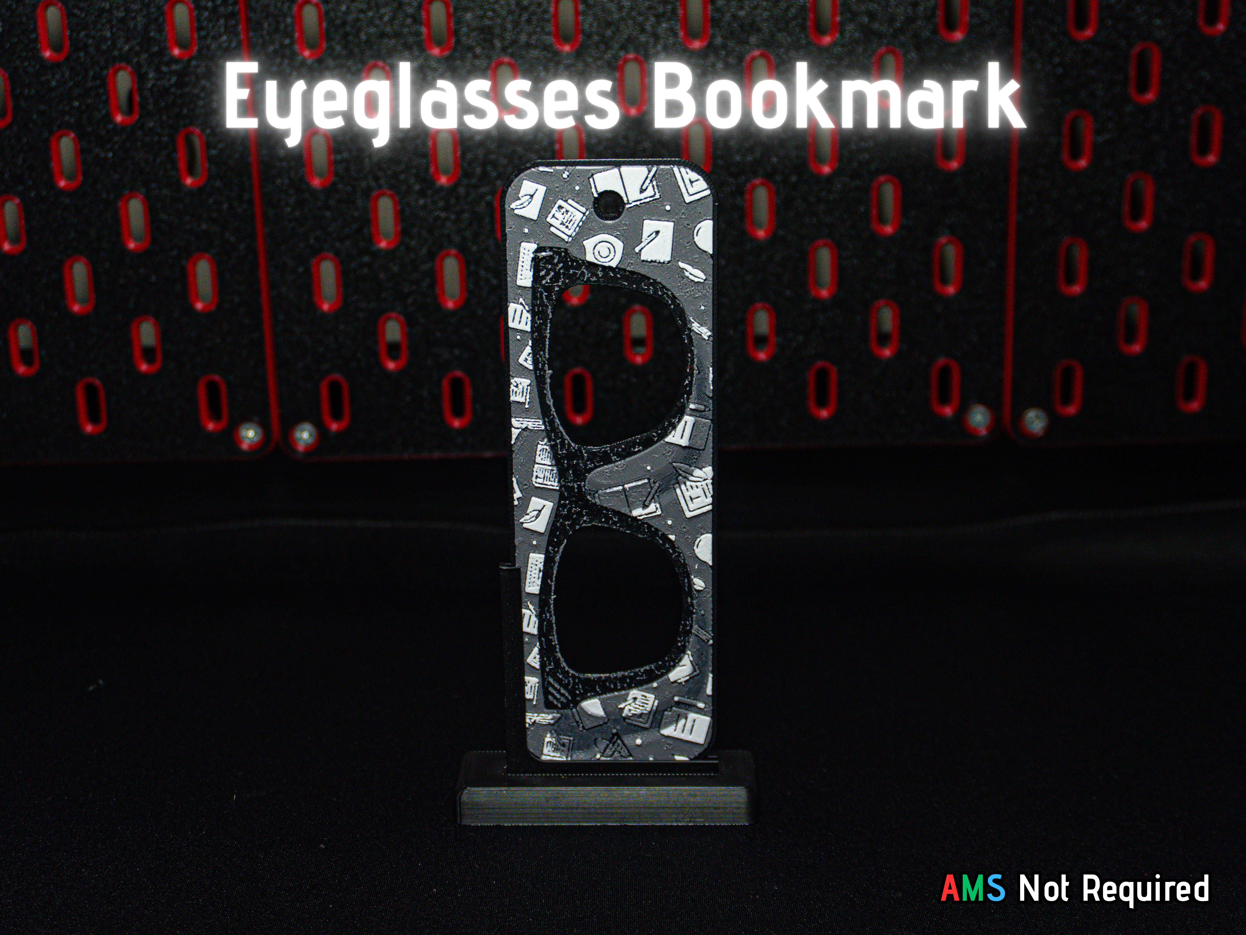 Eyeglasses Bookmark - Hueforge