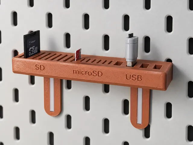 IKEA SKÅDIS / SKADIS SD, microSD & USB Rack