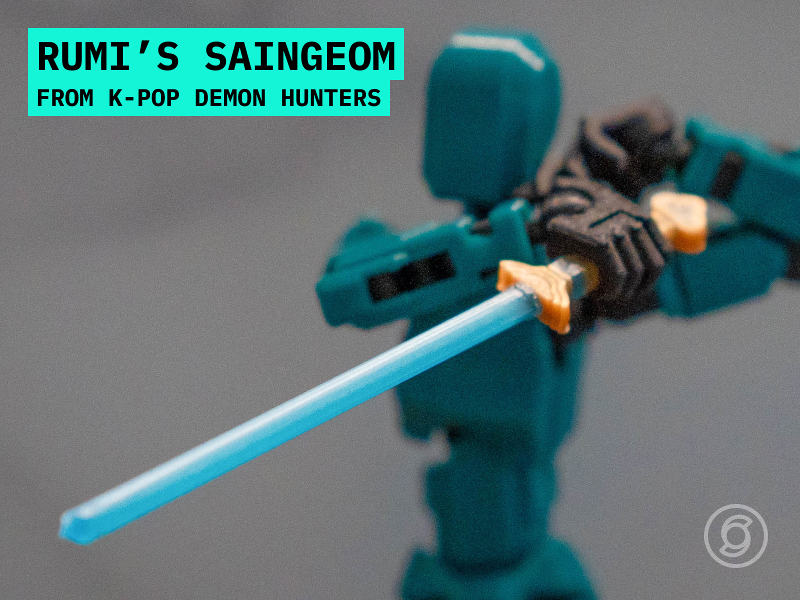 Rumi's Saingeom - KPop Demon Hunters Dummy 13 Sword