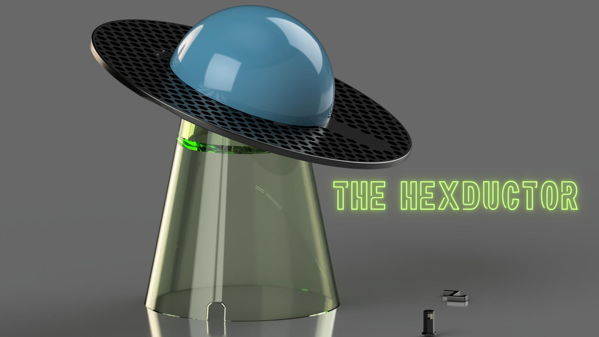 The Hexductor – UFO Lamp & Modular Hook System