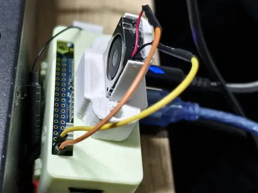 Vertical 2006 Blower Fan Mount for Orange Pi Zero 2W Case