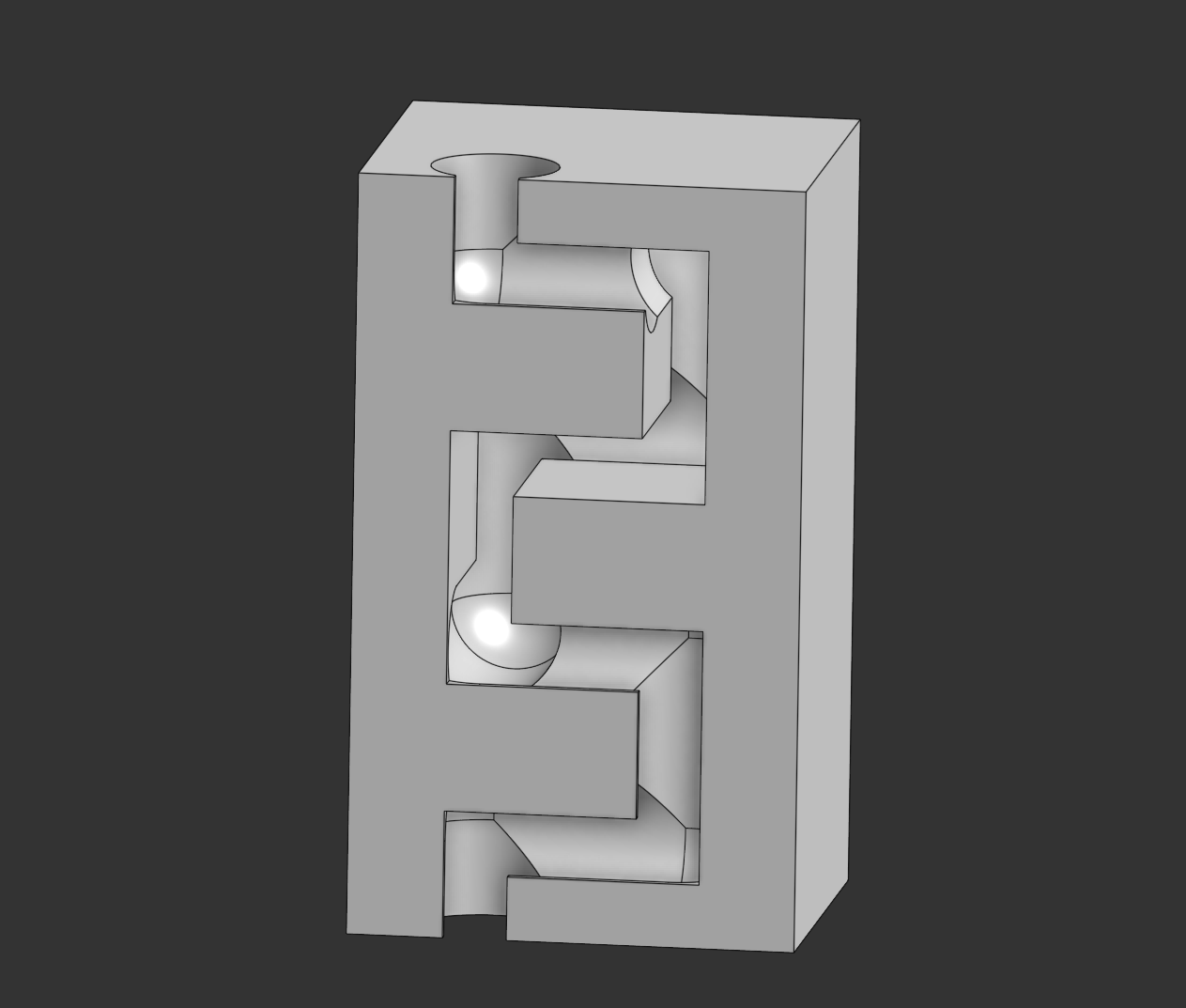 [Idea] Ball and slot (Y advancing, Z locking) joinery mechanism