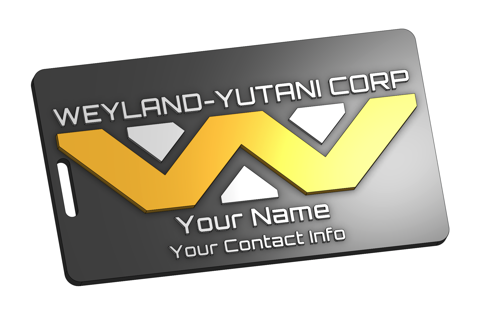 Weyland-Yutani Luggage Tag