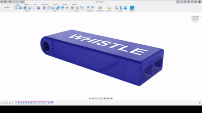 Miniatura 5 do modelo 3D Mini Whistle