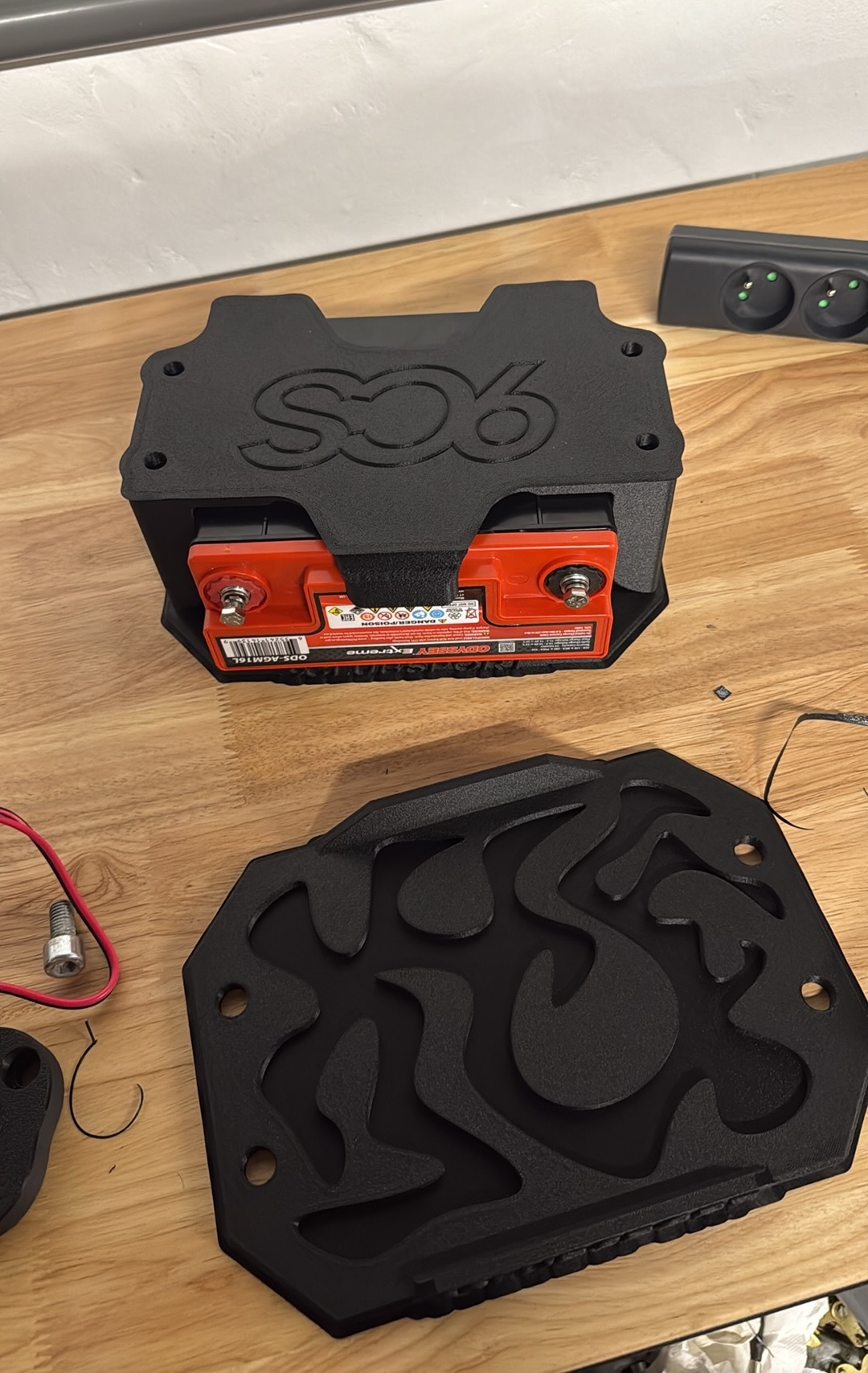 Odyssey PC680 Battery Holder - Drift Proven (Flat Mount)