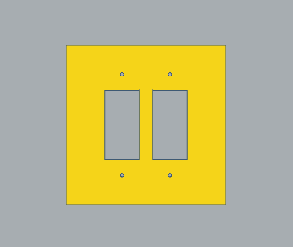 William Osman Lightswitch Plate