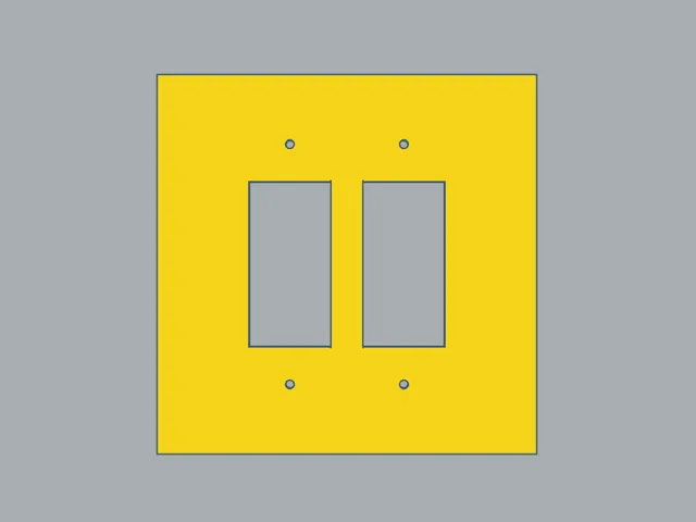 William Osman Lightswitch Plate