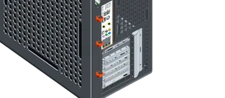 Qube 540 case cables organizer