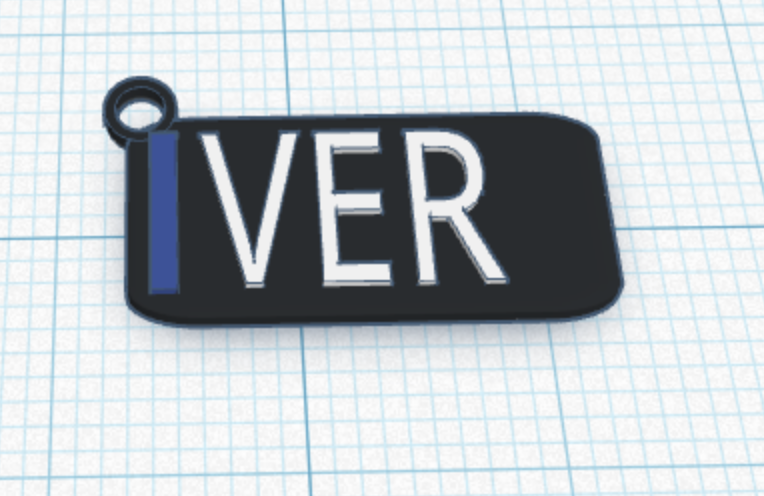 Miniatura 3 do modelo 3D Max Verstappen keychain