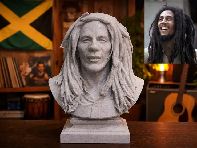 Bob Robert Nesta Marley — Bust