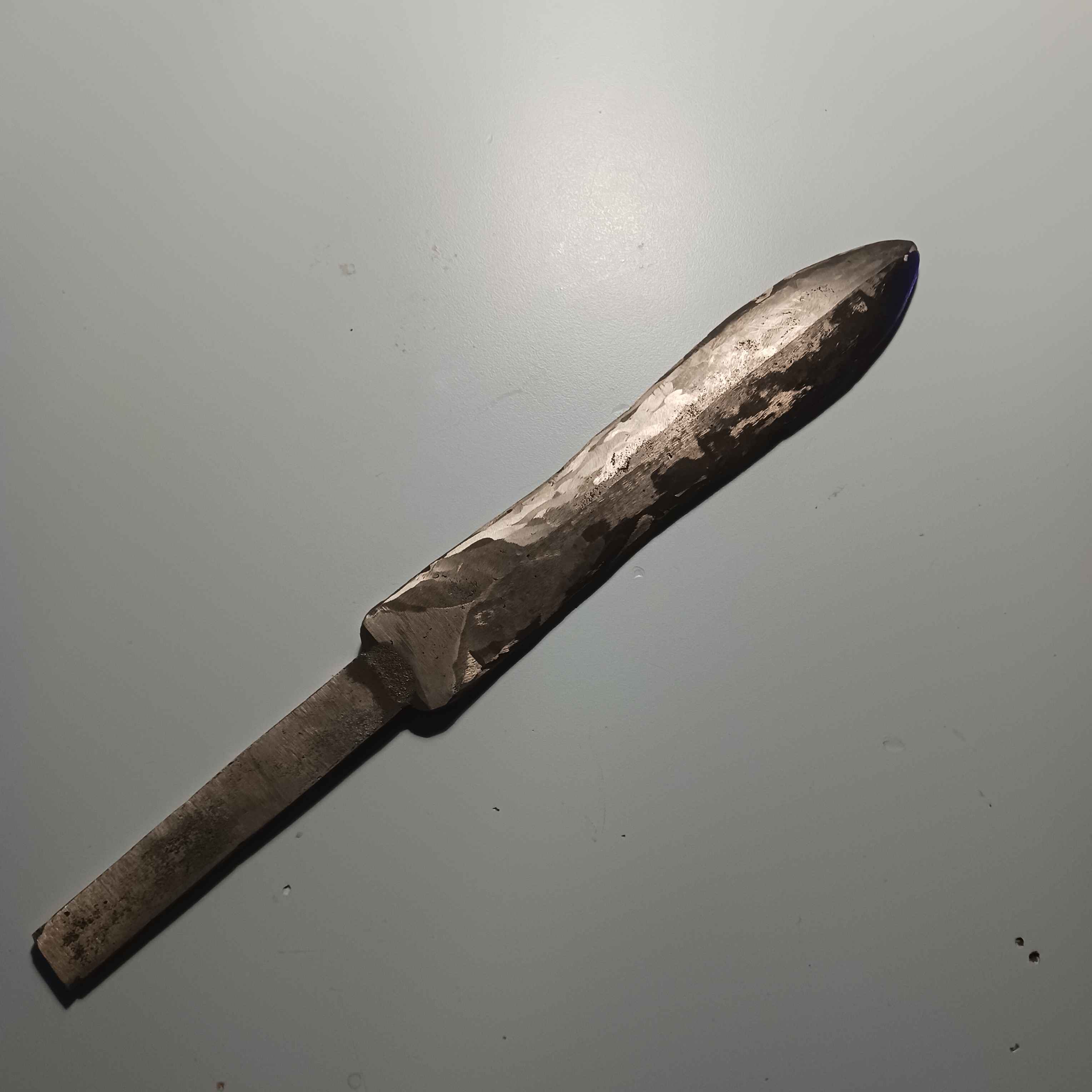Bronce Knife from the ancient rome