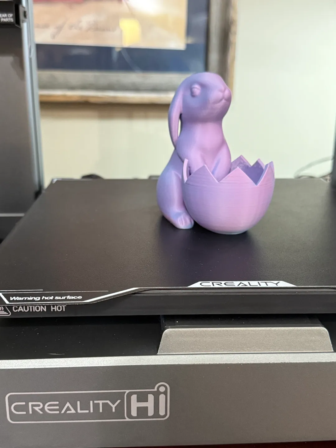 Easter Bunny with Egg No Support — miniatura 8