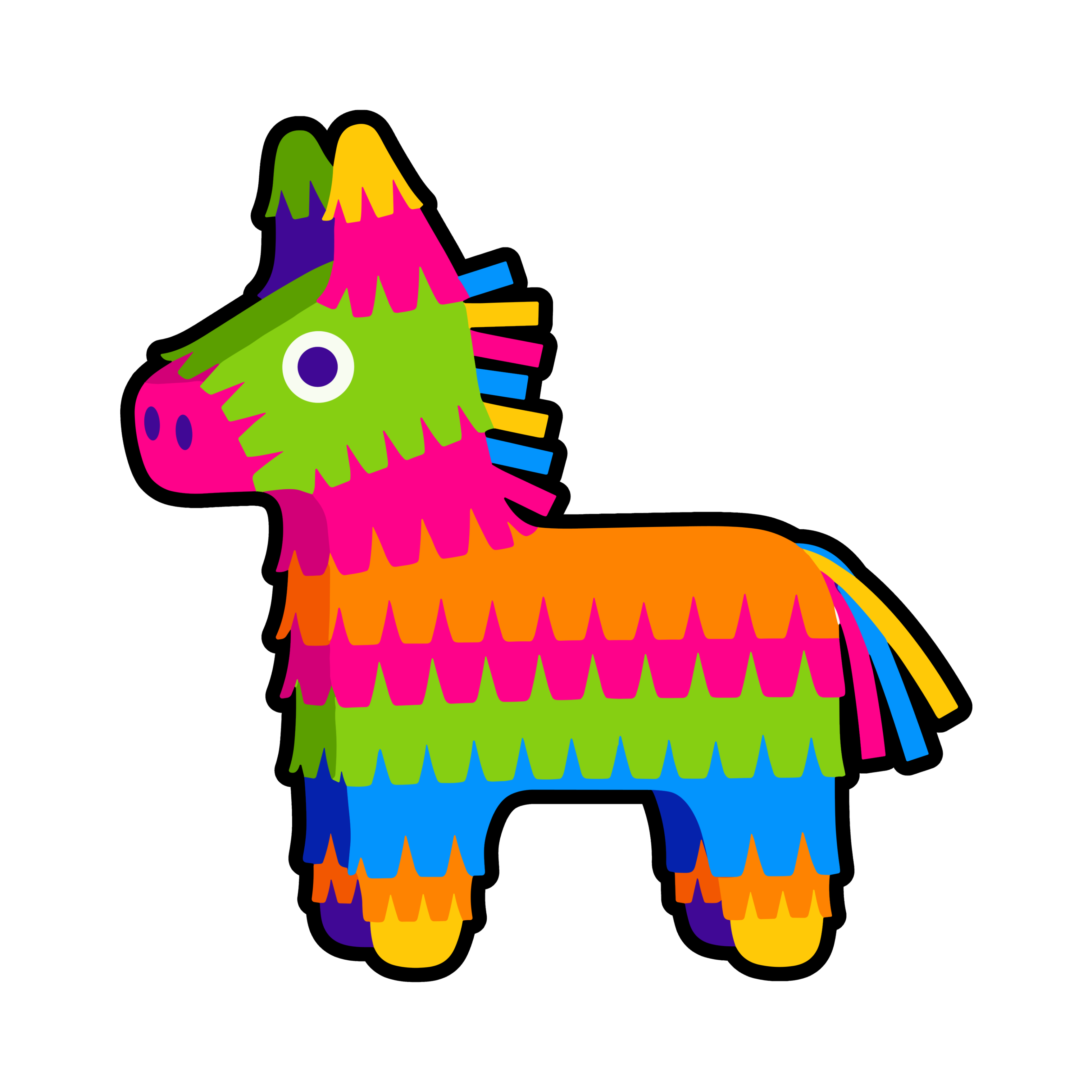 Pinata Cookie Cutter 3D model