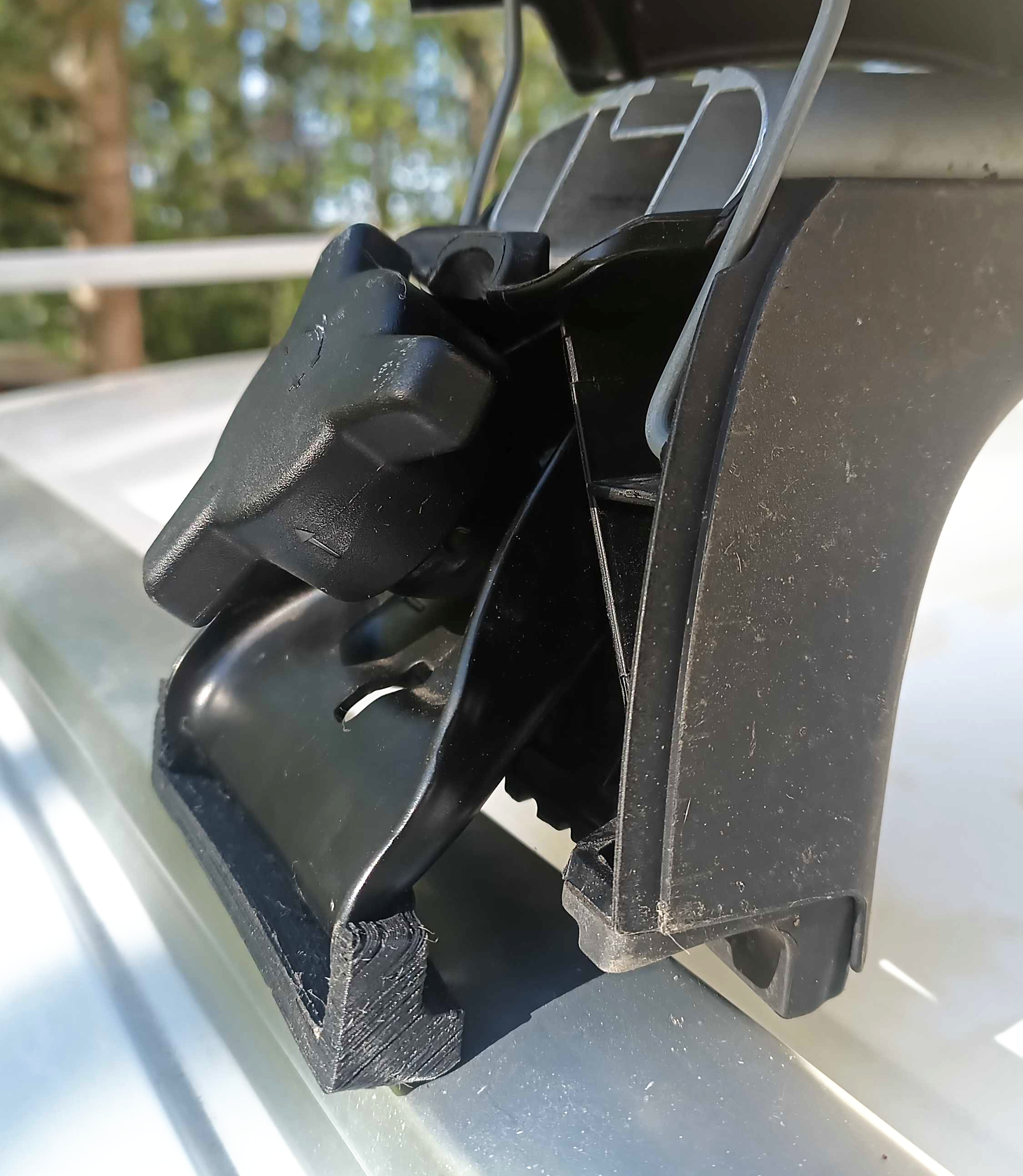 Replacement Rubber Jaw Pad for Renault Roof-Rail Crossbar Clamp (SKU 82016221120)