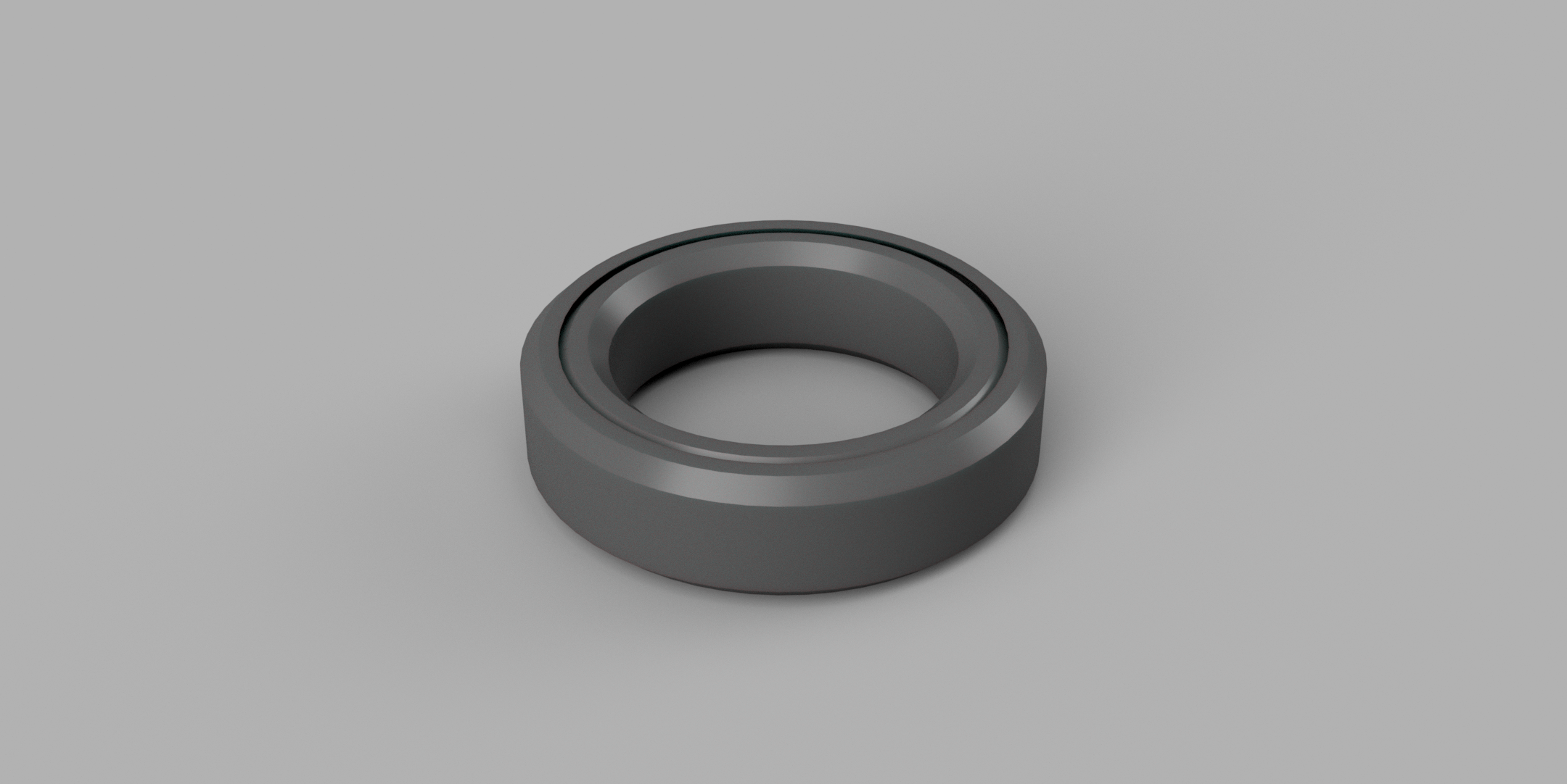 Print-in-place ring fidget spinner (customizable)