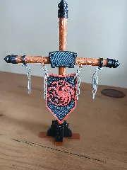 Medieval Banner Stand